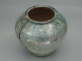 漢緑釉銀化壺（C260-042）