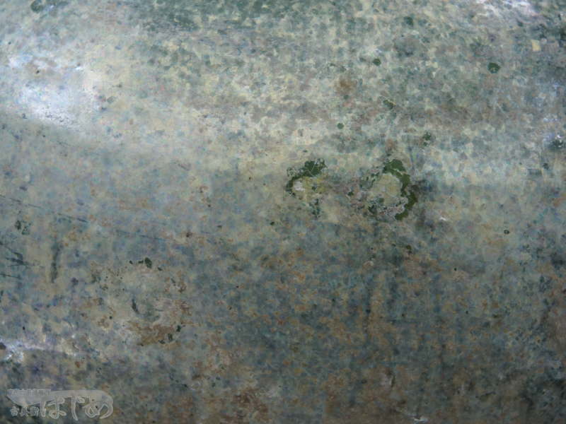 漢緑釉銀化壺（C260-126）