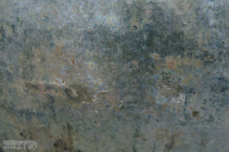 漢緑釉銀化壺（C260-127）
